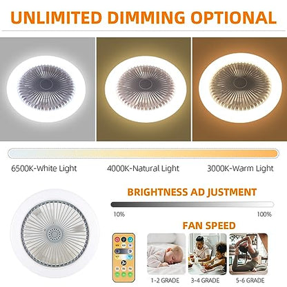 Pousbo® 2-in-1 Aromatherapy LED Fan Lamp